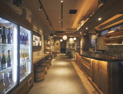 島田宇平商店― 和モダンな日本酒・米文化を感じる路面店舗ロケーション ―